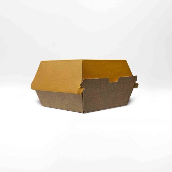 Corrugated Clamshell Burger Box